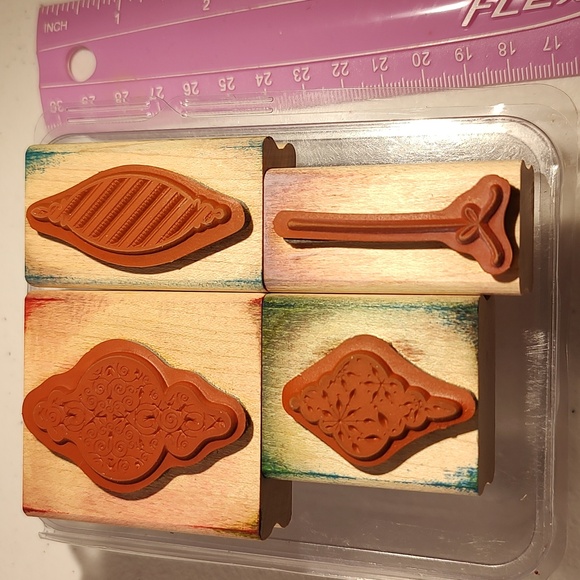 Stampin' Up! Tree Trimming Set Hanging Christmas Ornaments - Picture 3 of 3